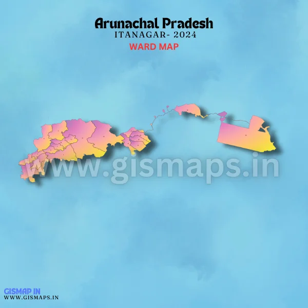 Arunachal Ward Map GIS Data