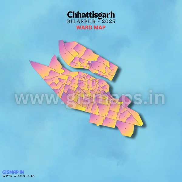 Bilaspur Ward Map GIS Data