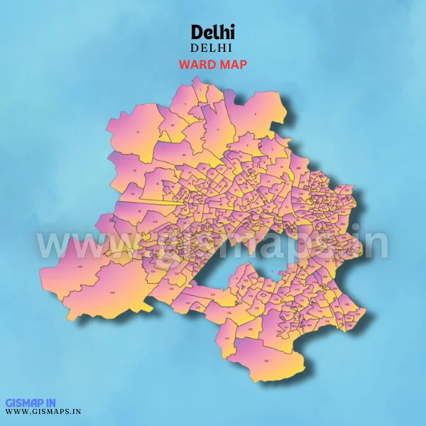 Delhi City Ward Map