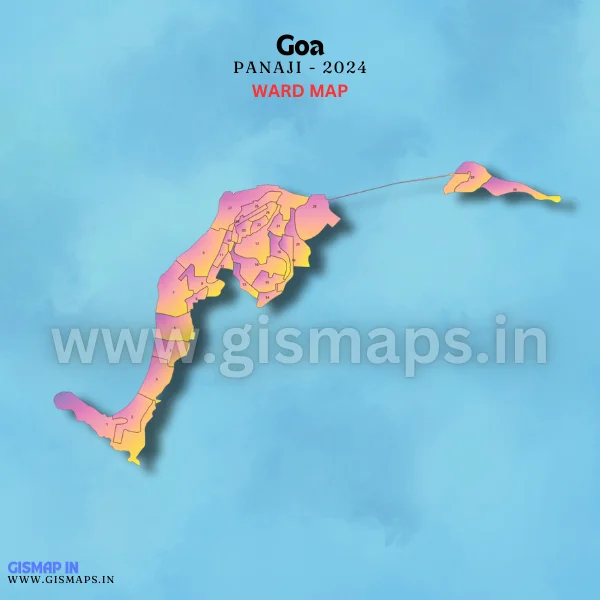 Panaji Ward Map GIS Data