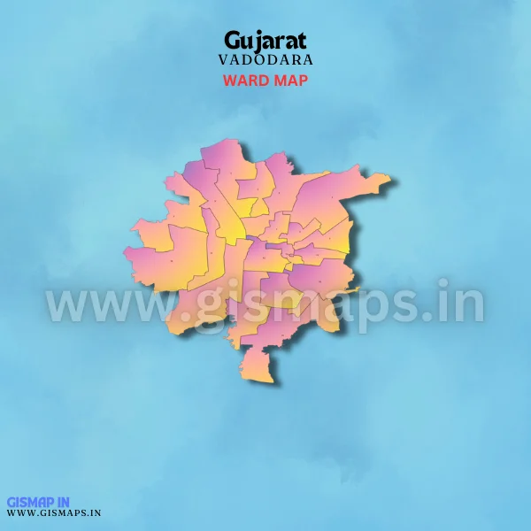 Vadodara Ward Map GIS Data