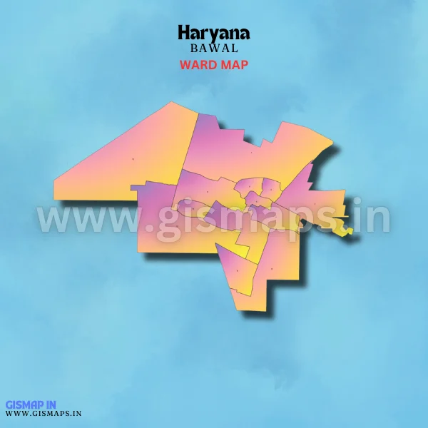 Bawal Ward Map (Haryana)