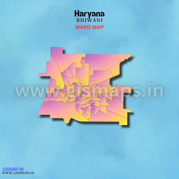 Bhiwani Ward Map (Haryana)