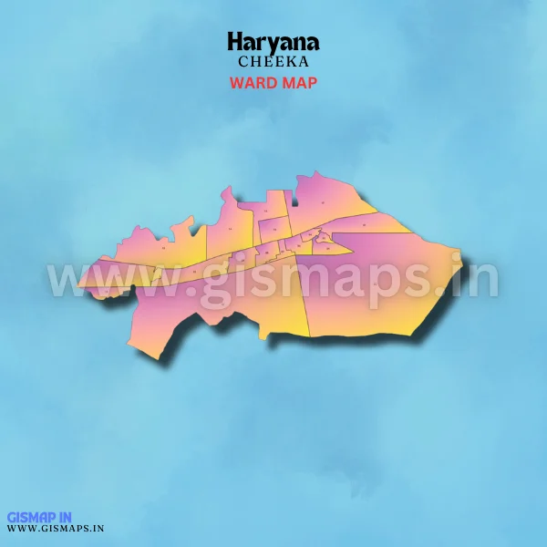 Cheeka Ward Map (Haryana)