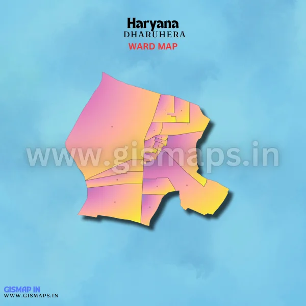 Dharuhera Ward Map (Haryana)