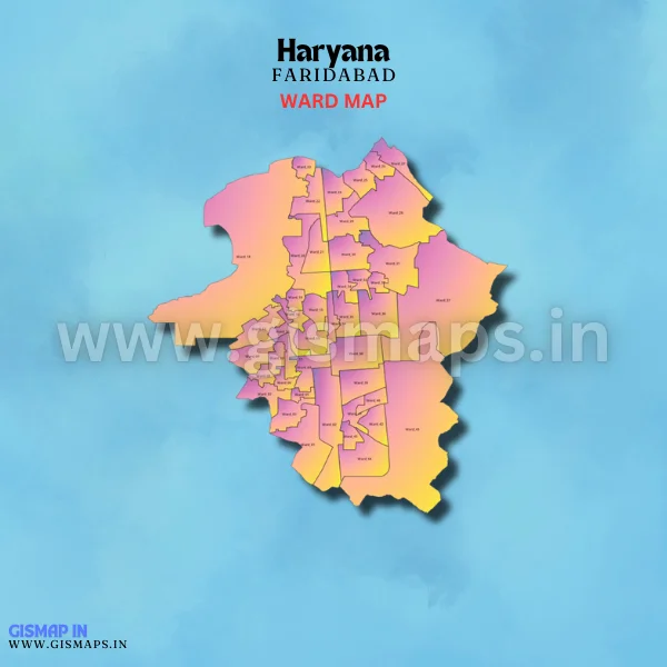 Haryana Ward Map GIS Data