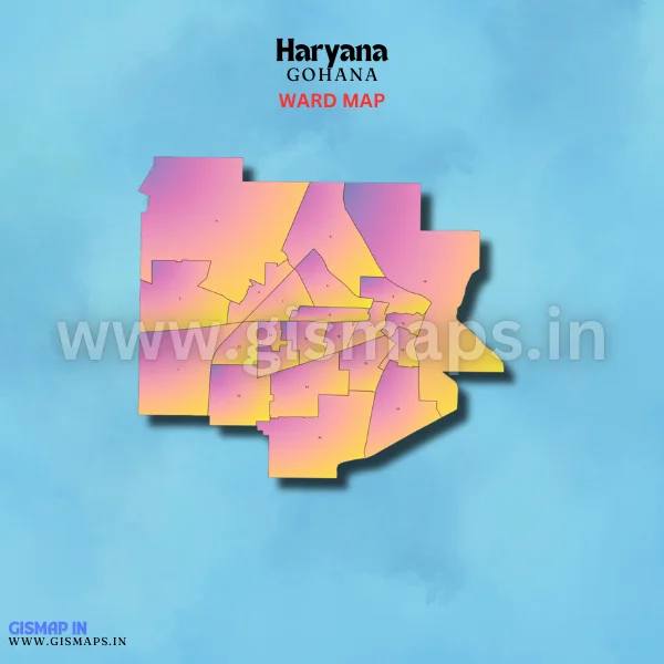 Gohana Ward Map (Haryana)