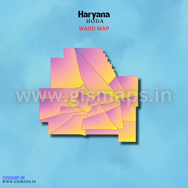 Hoda Ward Map (Haryana)