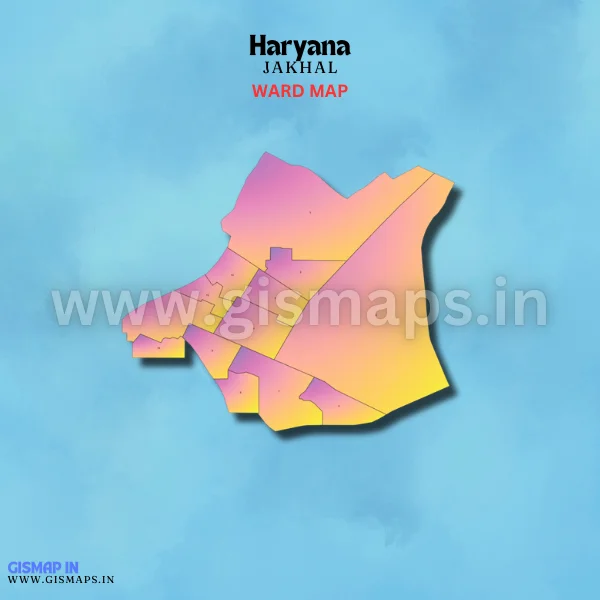 Jakhal Ward Map (Haryana)