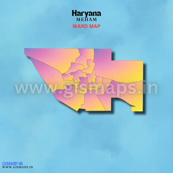 Meham Ward Map (Haryana)