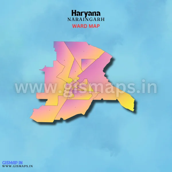 Naraingarh Ward Map (Haryana)