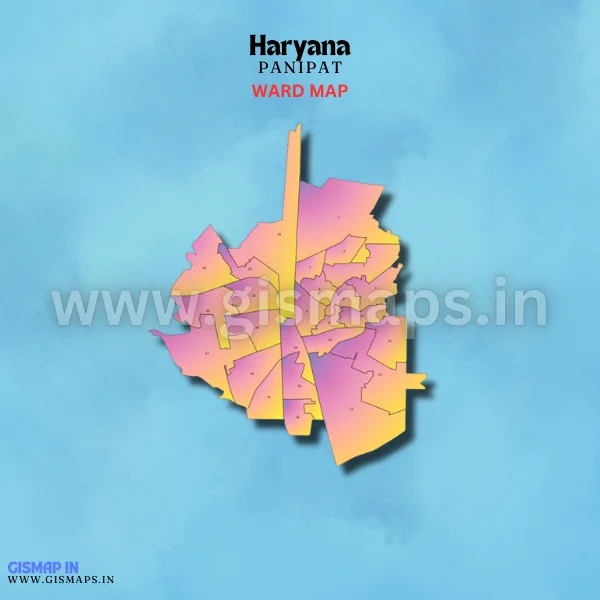 Panipat Ward Map (Haryana)