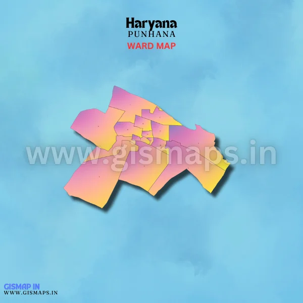 Punhana Ward Map (Haryana)