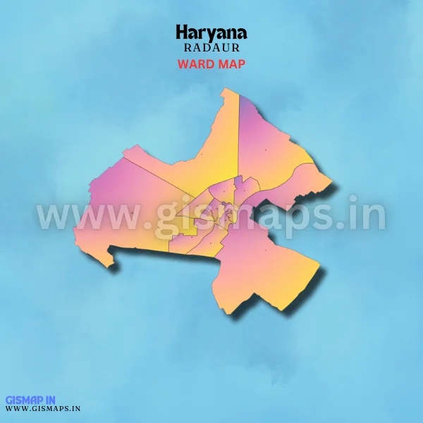 Radaur Ward Map (Haryana)