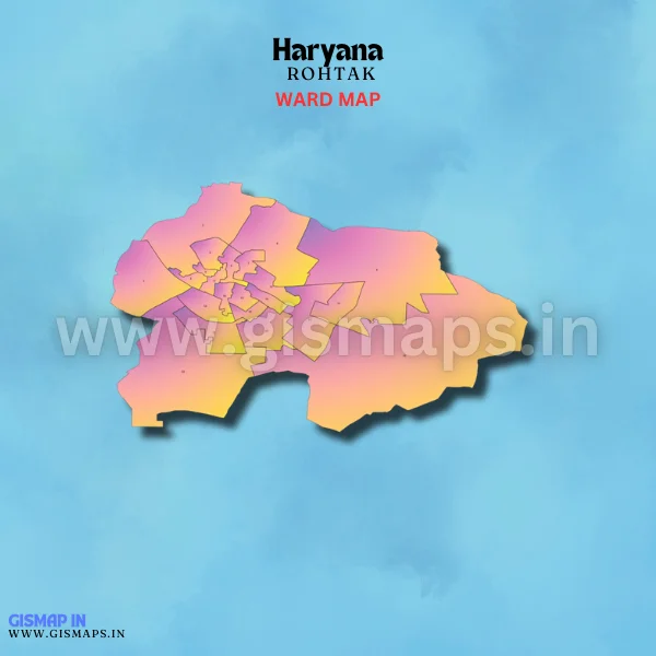 Rohtak Ward Map (Haryana)