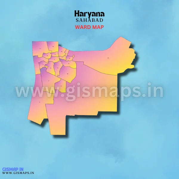 Sahabad Ward Map (Haryana)