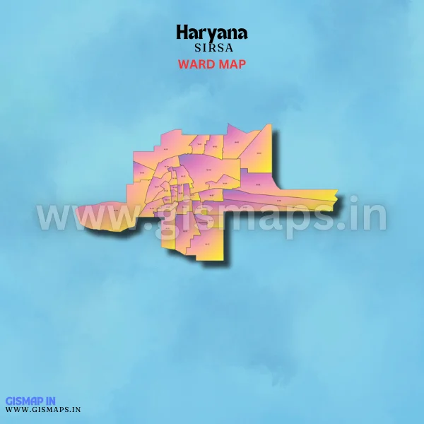 Sirsa Ward Map (Haryana)