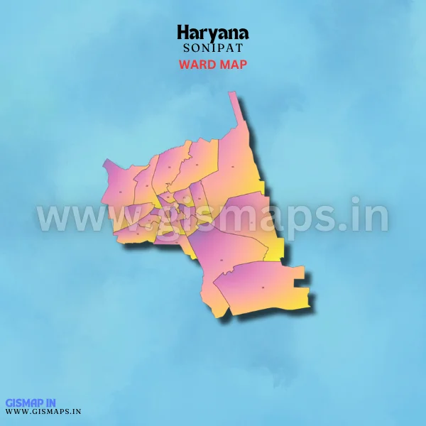 Sonipat Ward Map (Haryana)