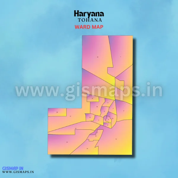 Tohana Ward Map (Haryana)