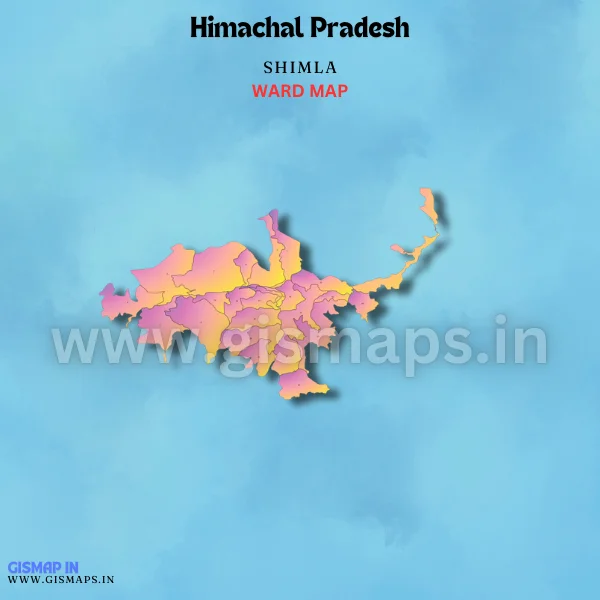 himachal pradesh Ward Map GIS Data