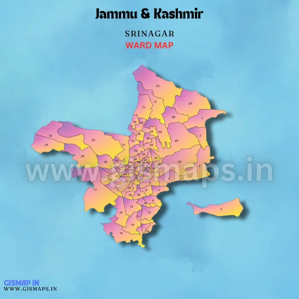 Srinagar Ward Maps