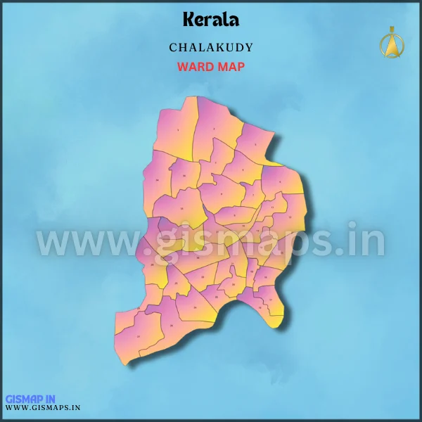 Chalakudy Ward Map (Kerala)