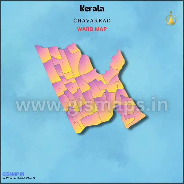 Chavakkad Ward Map (Kerala)