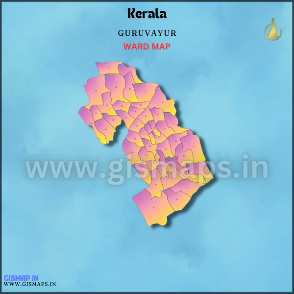 Guruvayur Ward Map (Kerala)