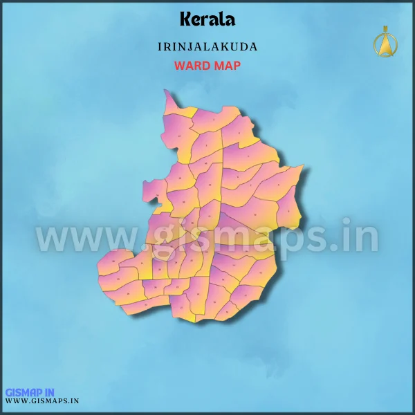 Irinjalakuda Ward Map (Kerala)