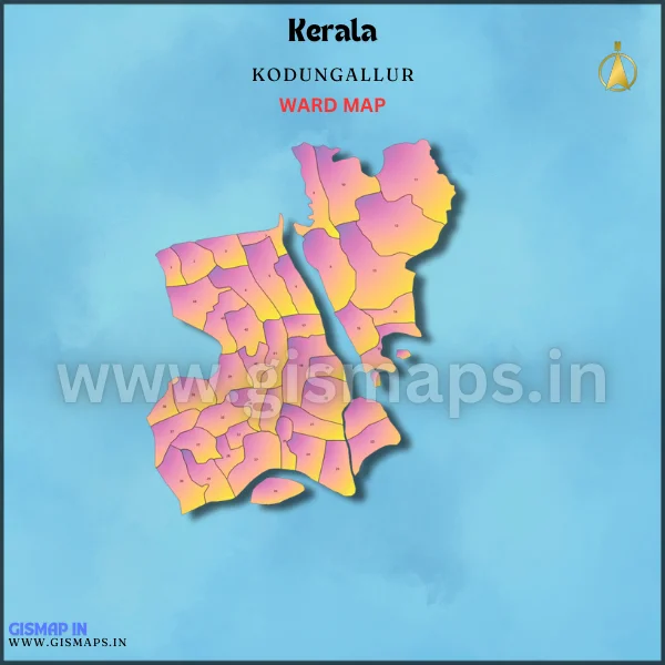 Kodungallur Ward Map (Kerala)