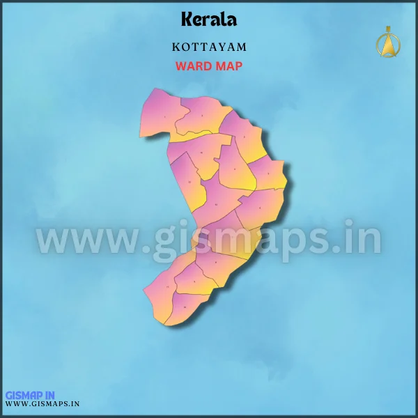 Kottayam Ward Map (Kerala)