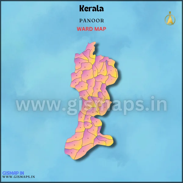 Panoor Ward Map (Kerala)