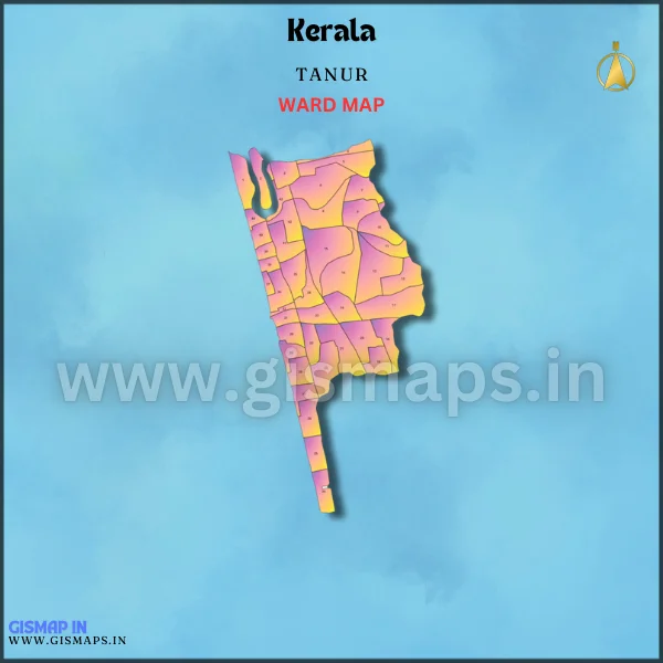 Tanur Ward Map (Kerala)