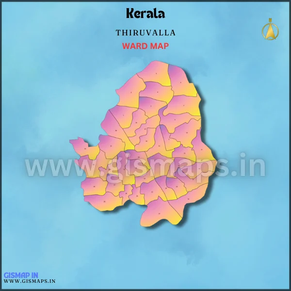 Thiruvalla Ward Map (Kerala)