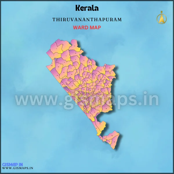 Kerala Ward Map GIS Data For Cities and Towns