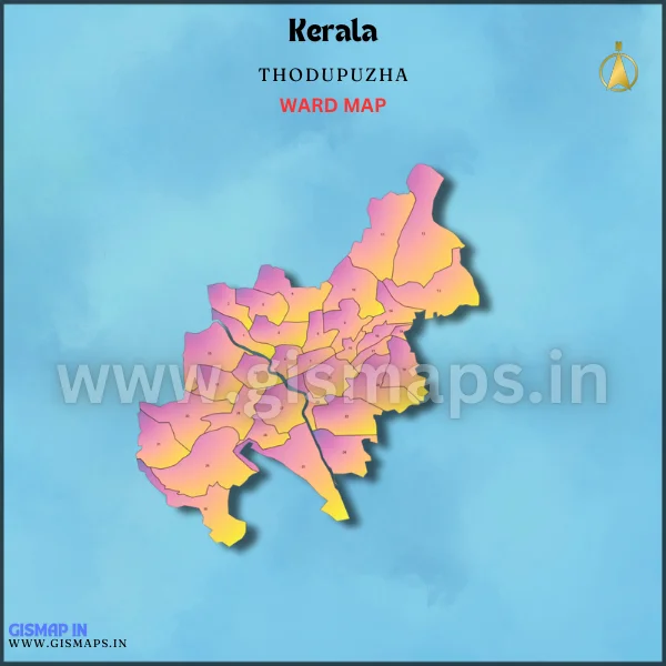 Thodupuzha Ward Map (Kerala)