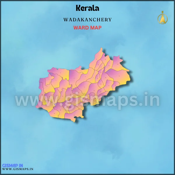 Wadakanchery Ward Map (Kerala)