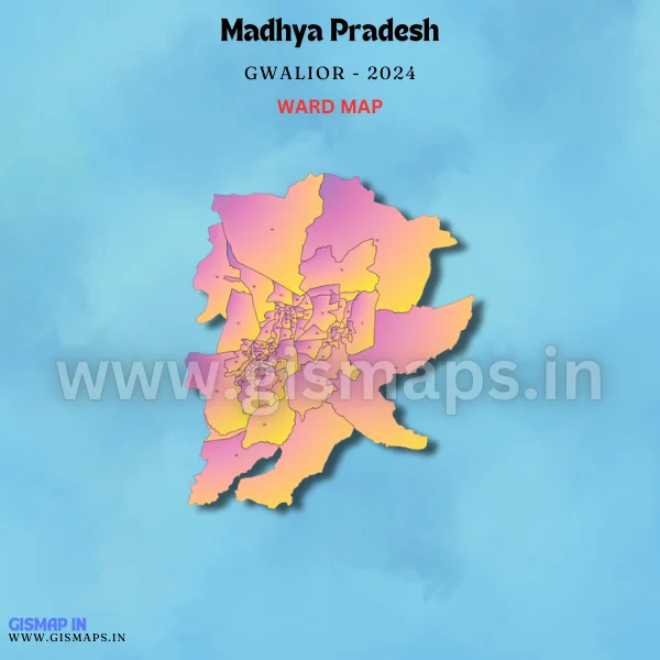 Madhya Pradesh  Ward Map GIS Data