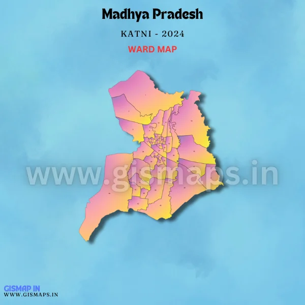 Katni Ward Map GIS Data