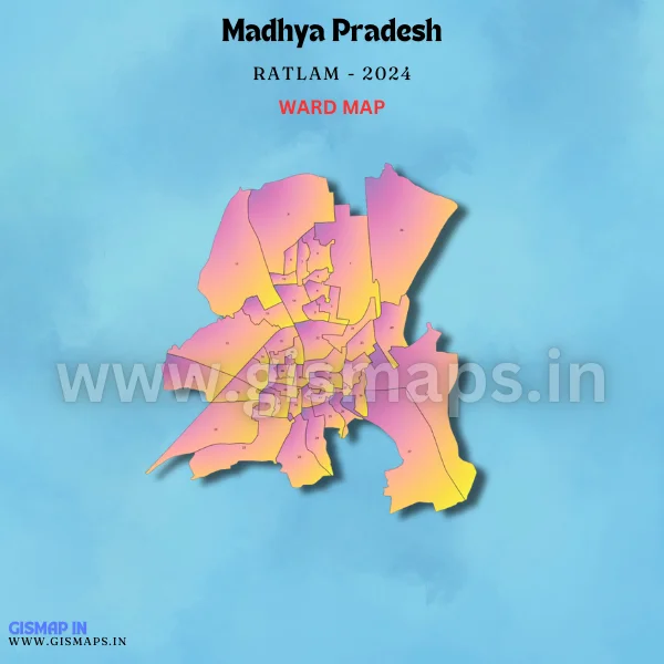 Ratlam Ward Map GIS Data