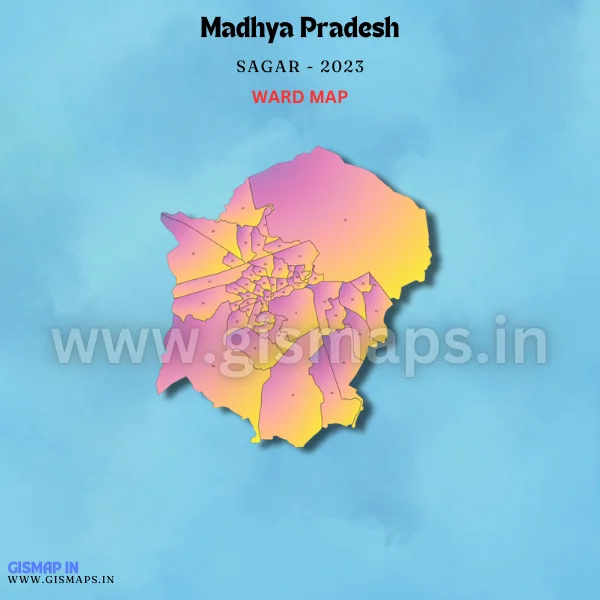 Sagar Ward Map GIS Data