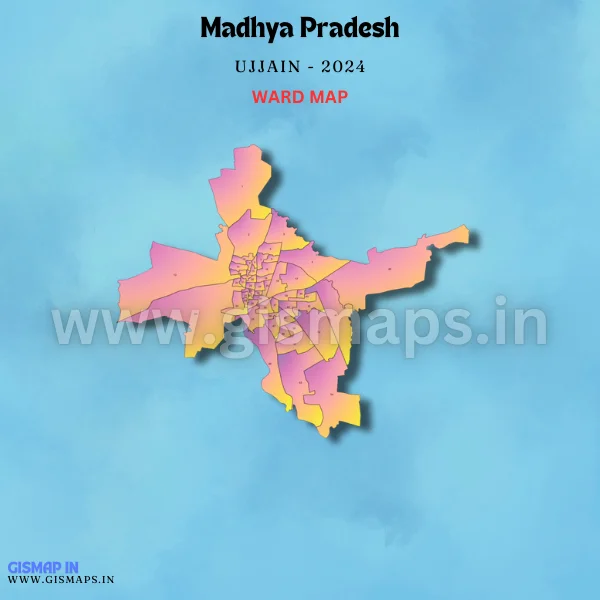 Ujjain Ward Map GIS Data