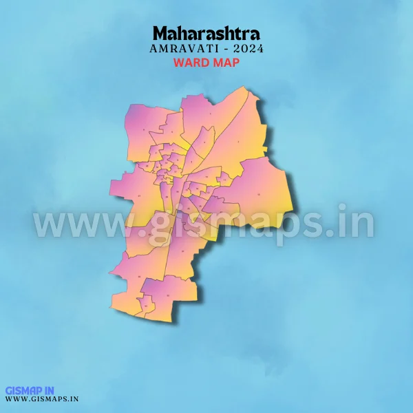 Amravati Ward Map GIS Data