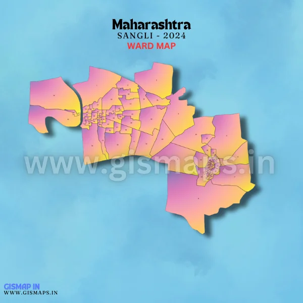 Sangli Ward Map GIS Data