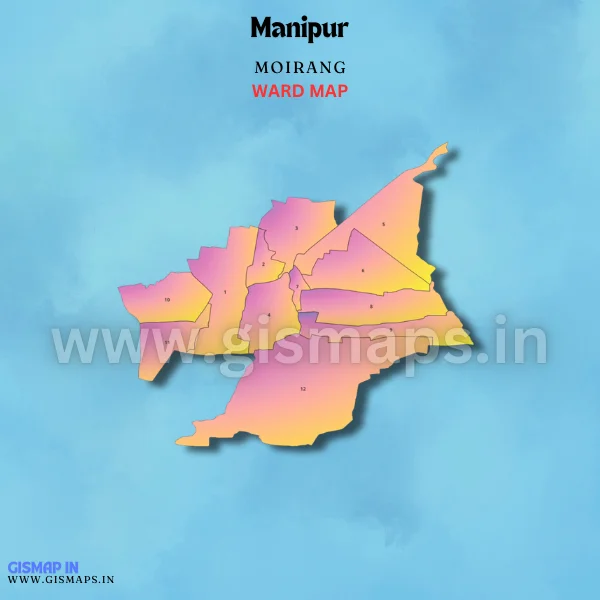 Moirang Ward Map GIS Data