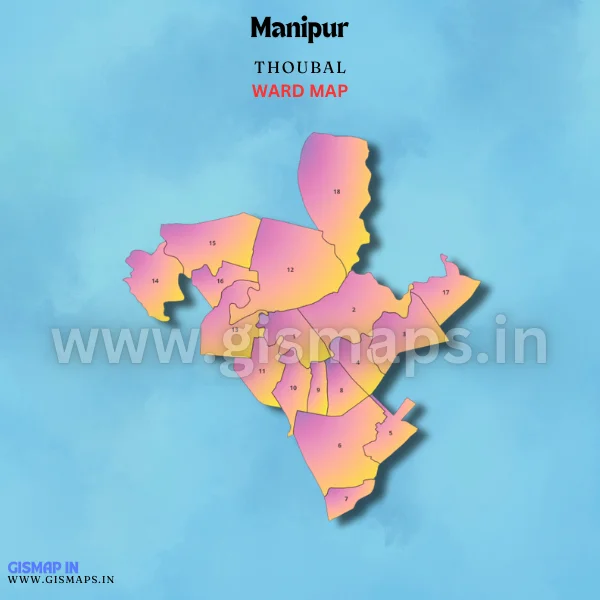 Thoubal Ward Map GIS Data