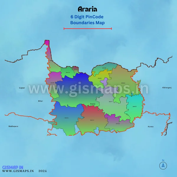 Araria_District_Pincode_Map