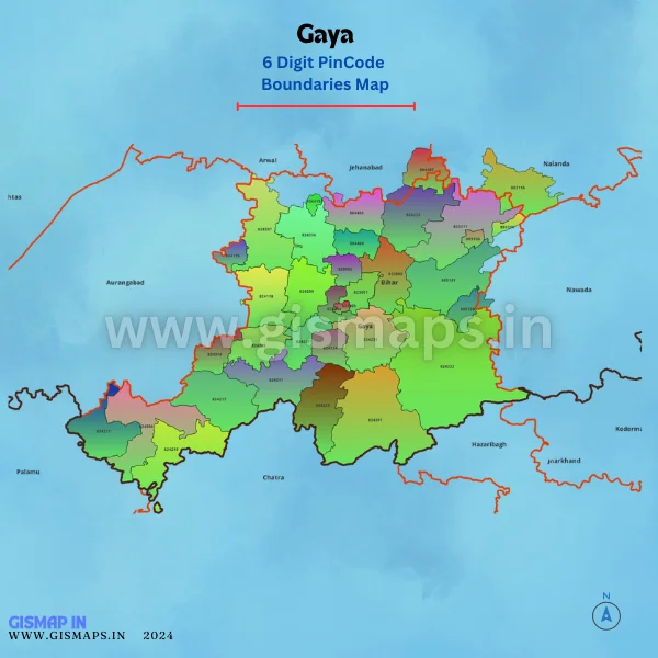 Gaya_District_Pincode_Map