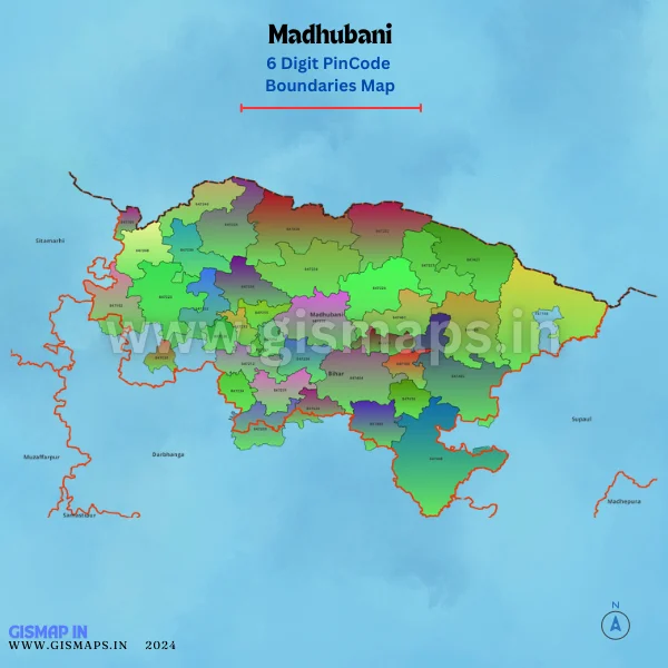 Madhubani_District_Pincode_Map