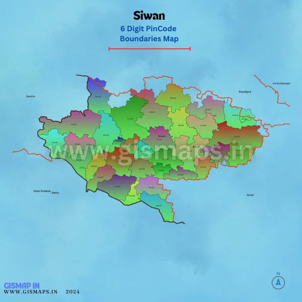 Siwan_District_Pincode_Map